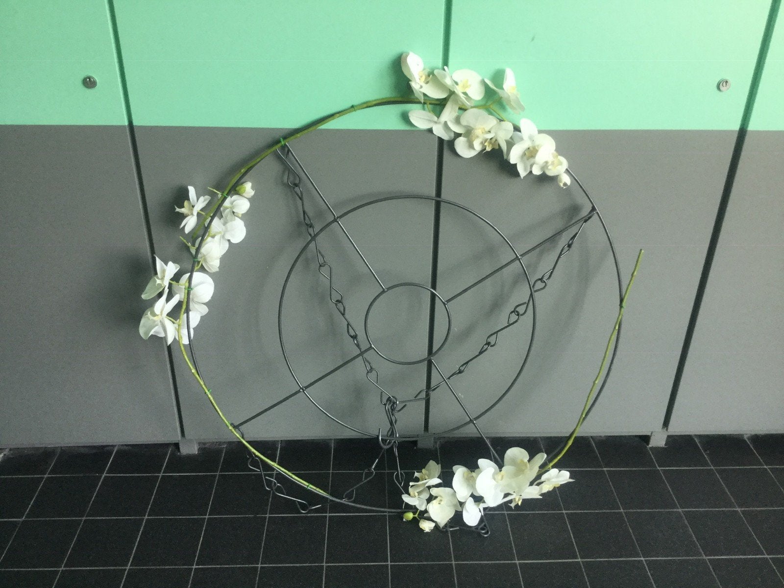 Plafondhanger Intratuin - Nieuw, 100 cm diameter, Ophalen of Verzenden, Nieuw, Grijs, Metaal