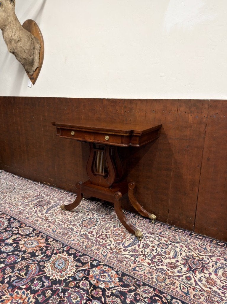 Klassiek Engelse Contrabas Sidetable, Antiek en Kunst, Ophalen of Verzenden