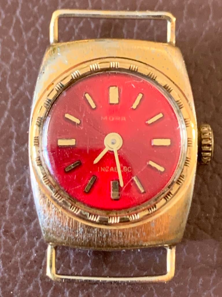 Oud dames horloge, Sieraden, Tassen en Uiterlijk, Horloges | Dames, Ophalen of Verzenden, Zo goed als nieuw, Staal, Overige merken