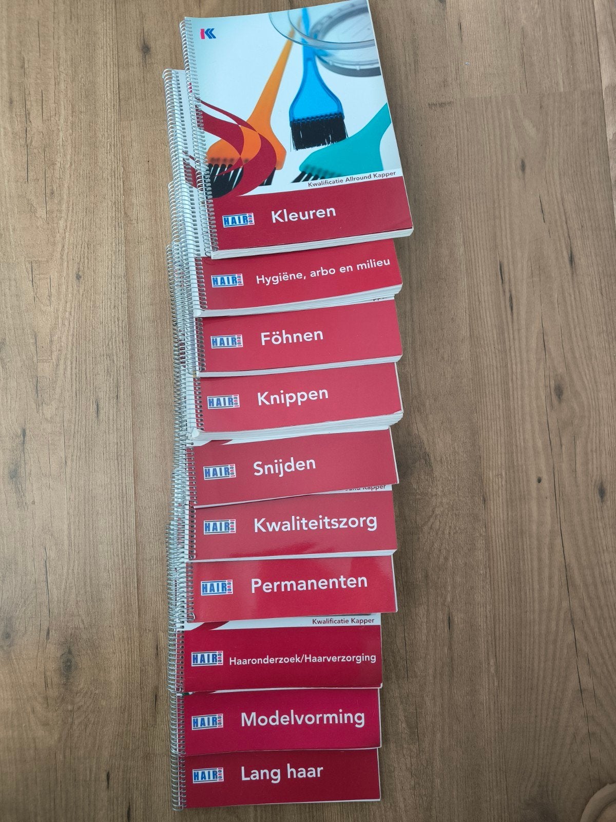 Kwalificatie Allround Kapper lesboeken - 10 stuks, Boeken, Onbekend, Overige vakken, Ophalen of Verzenden, Zo goed als nieuw