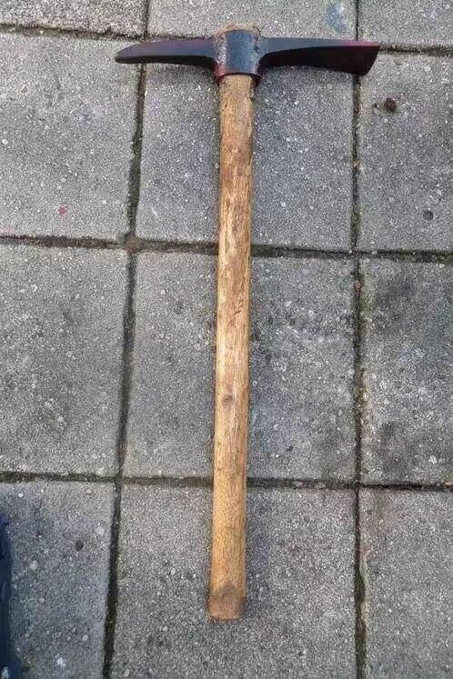 Pikhouweel - Lengte 75cm, Tuin en Terras, Hand-tuingereedschap, Ophalen, Zo goed als nieuw, Pikhouweel