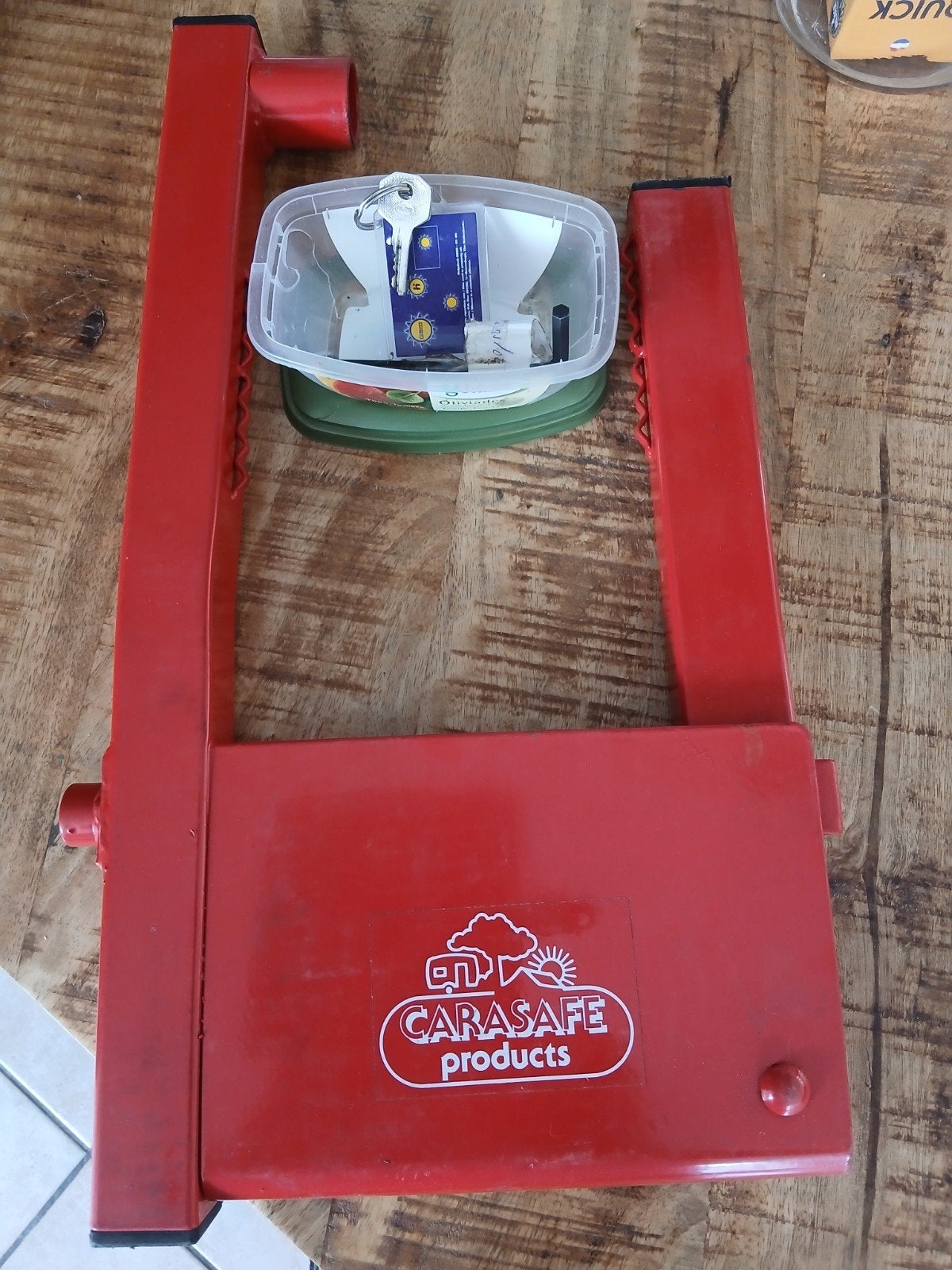 Carasafe Caravan Wielklem, Ophalen of Verzenden, Gebruikt