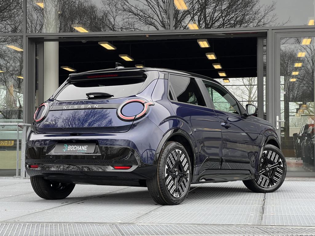 Nissan Micra ADVANCE - Launch Edition 52 kWh | DIRECT UIT VO, Stof, 150 pk, Blauw, 416 km