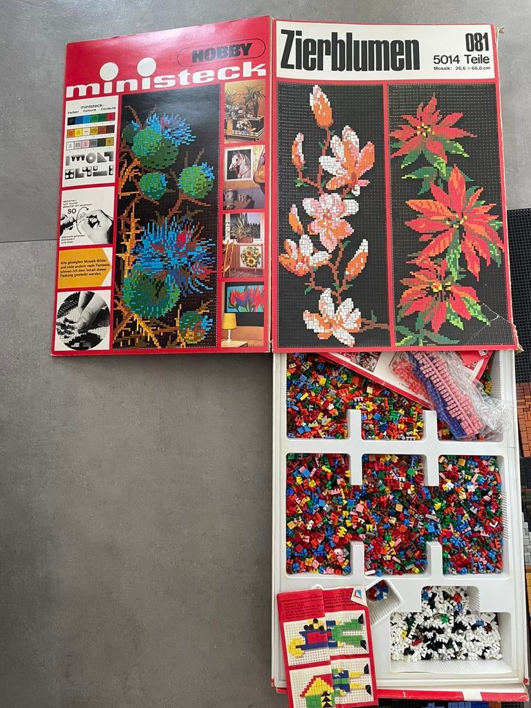 Ministeck diverse sets, Ophalen, Gebruikt, Box-set