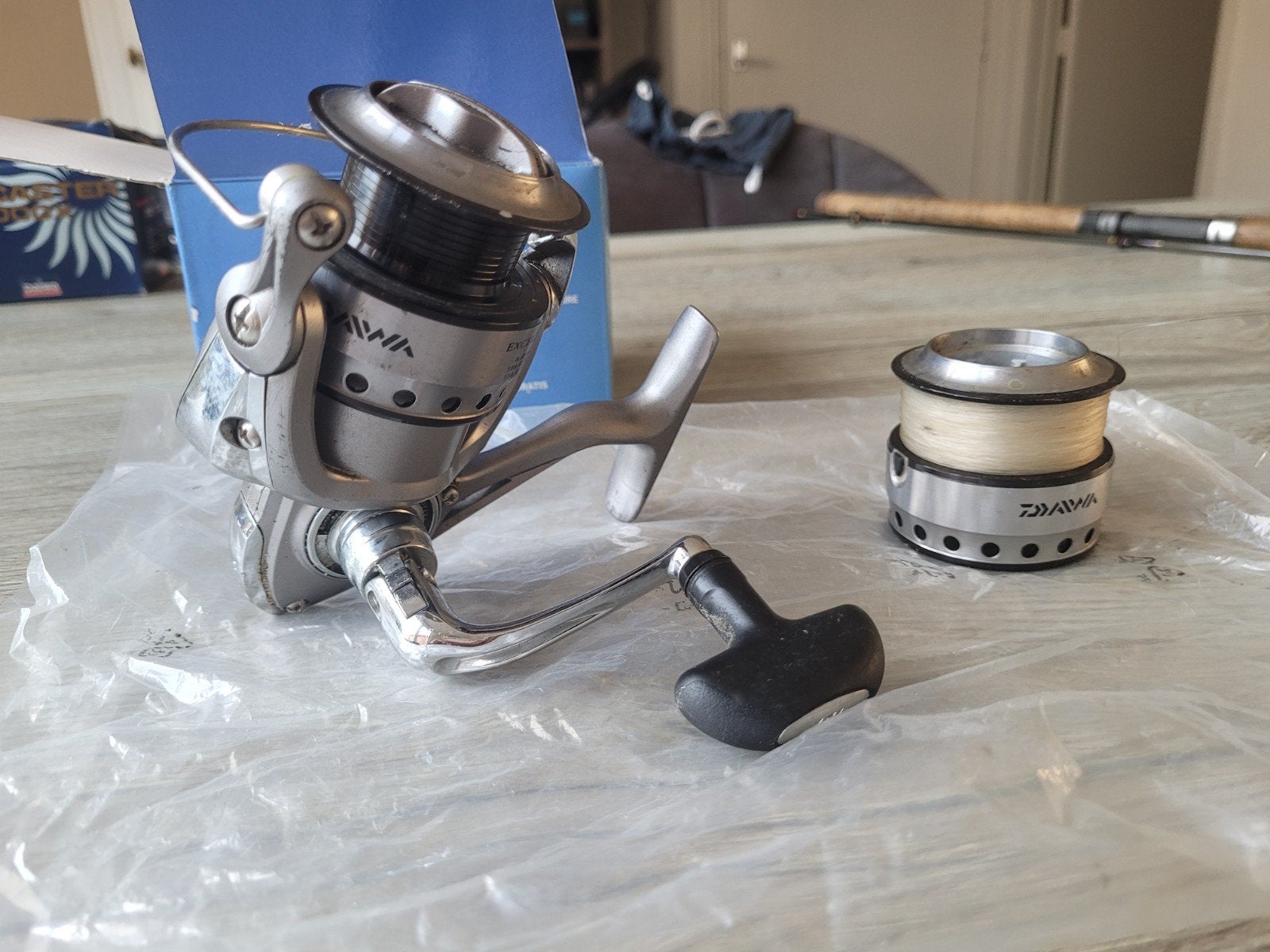 Daiwa Exceler-S 3000, Verzenden, Gebruikt, Molen