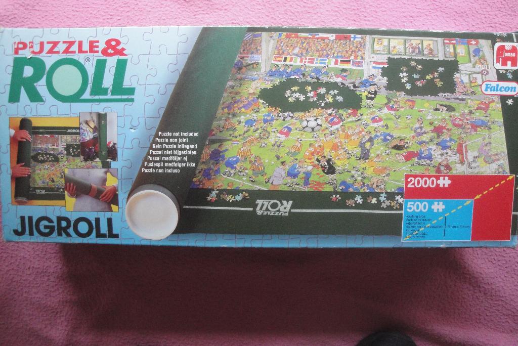 PUZZEL & ROLL VAN FALCON JUMBO  500-2000st.voor 3.95euro., Ophalen of Verzenden, Meer dan 1500 stukjes, Zo goed als nieuw