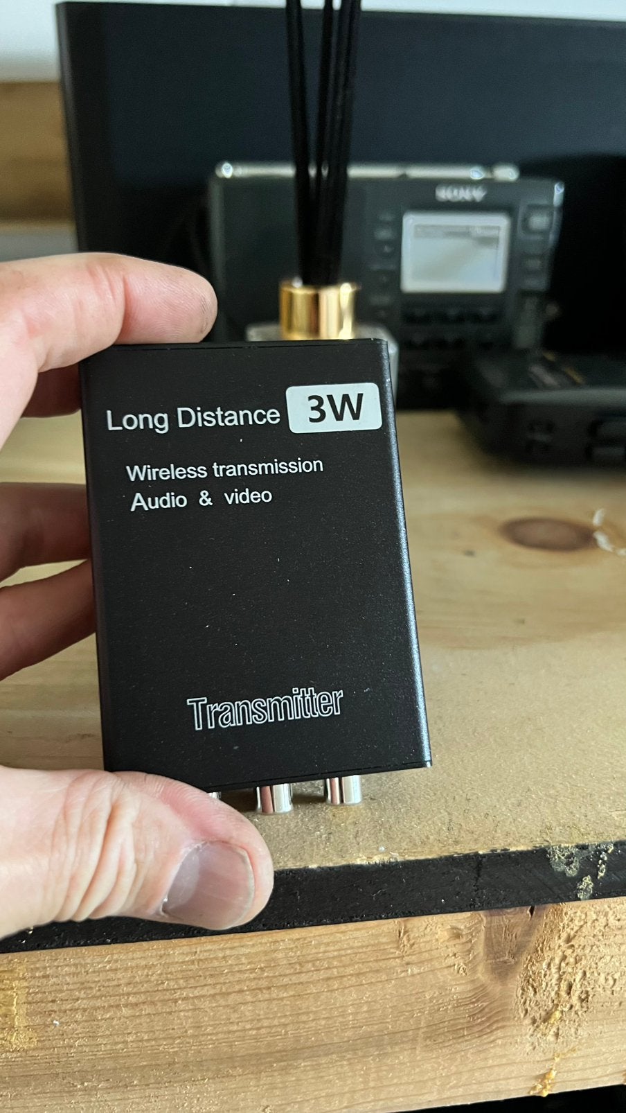 Audio video stl zender en ontvanger, Ophalen, Zo goed als nieuw, Ontvanger