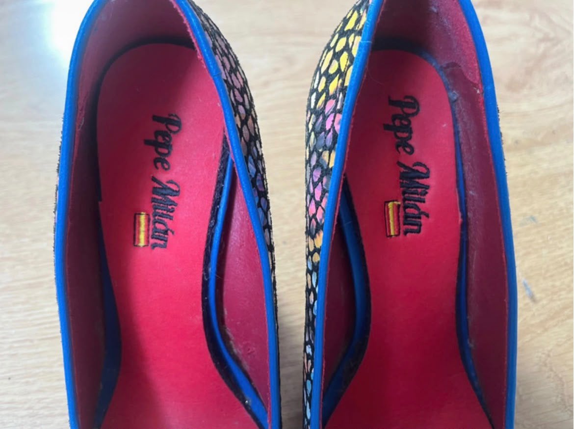 Pepe milan pumps, Ophalen of Verzenden, Zo goed als nieuw, Overige kleuren, Sneakers of Gympen