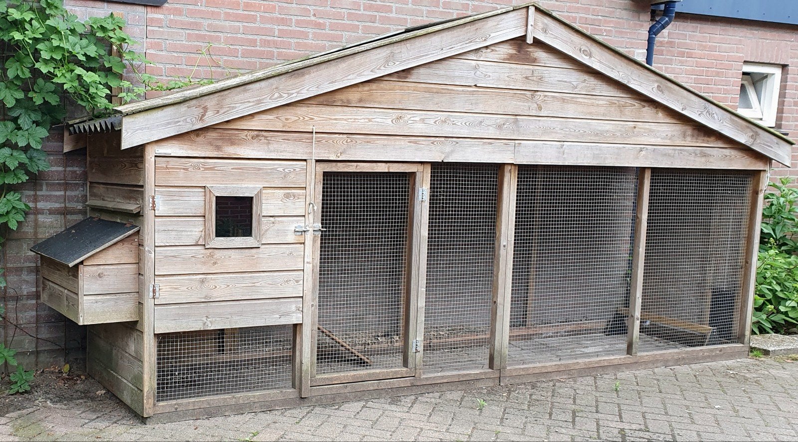 Groot kippenverblijf, Ophalen, Kippenhok of Kippenren
