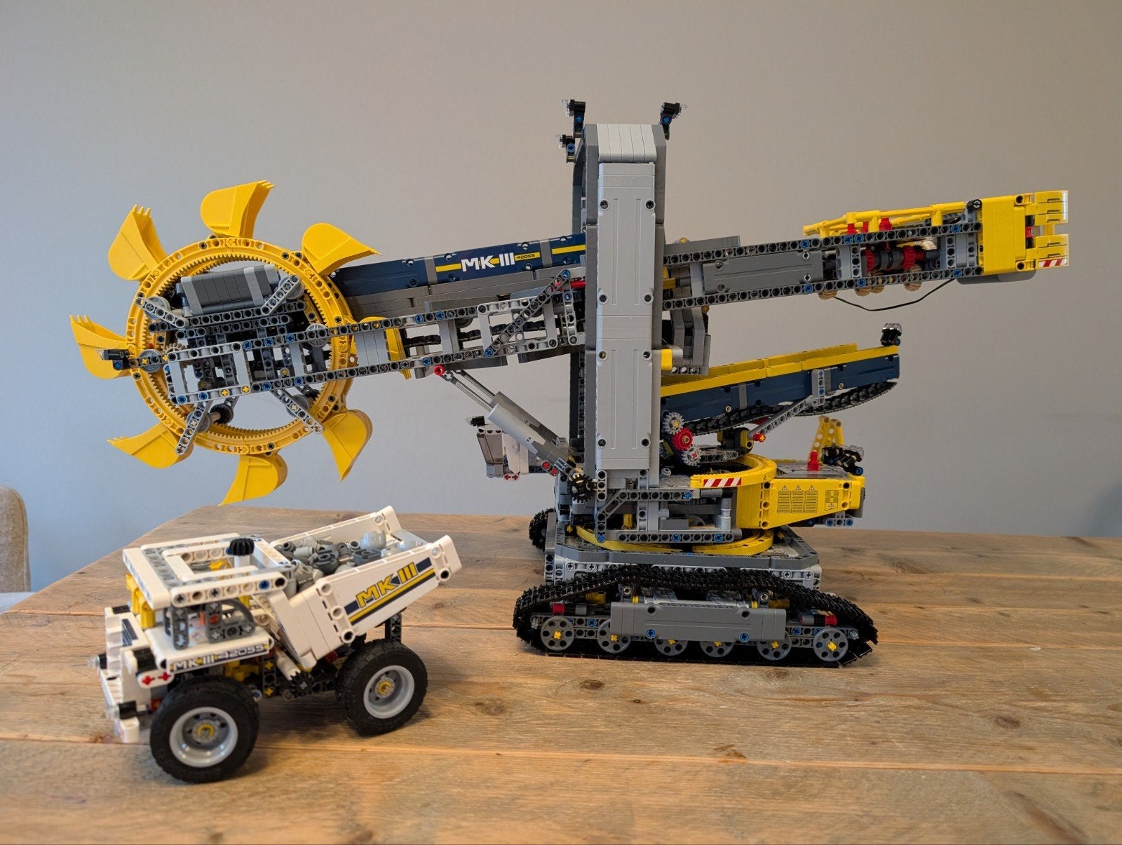 Lego Technic 42055 Bucketwheel Excavator, Ophalen, Zo goed als nieuw