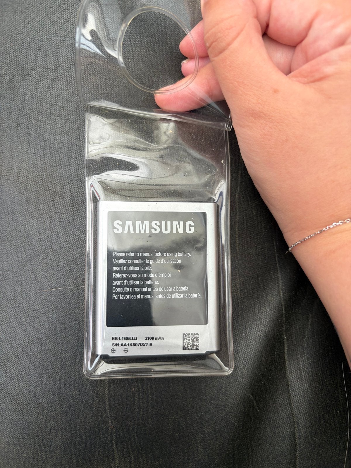 Originele Samsung S3 Batterij EB-L1G6LLU 2100 mAh, Ophalen, Nieuw, Samsung