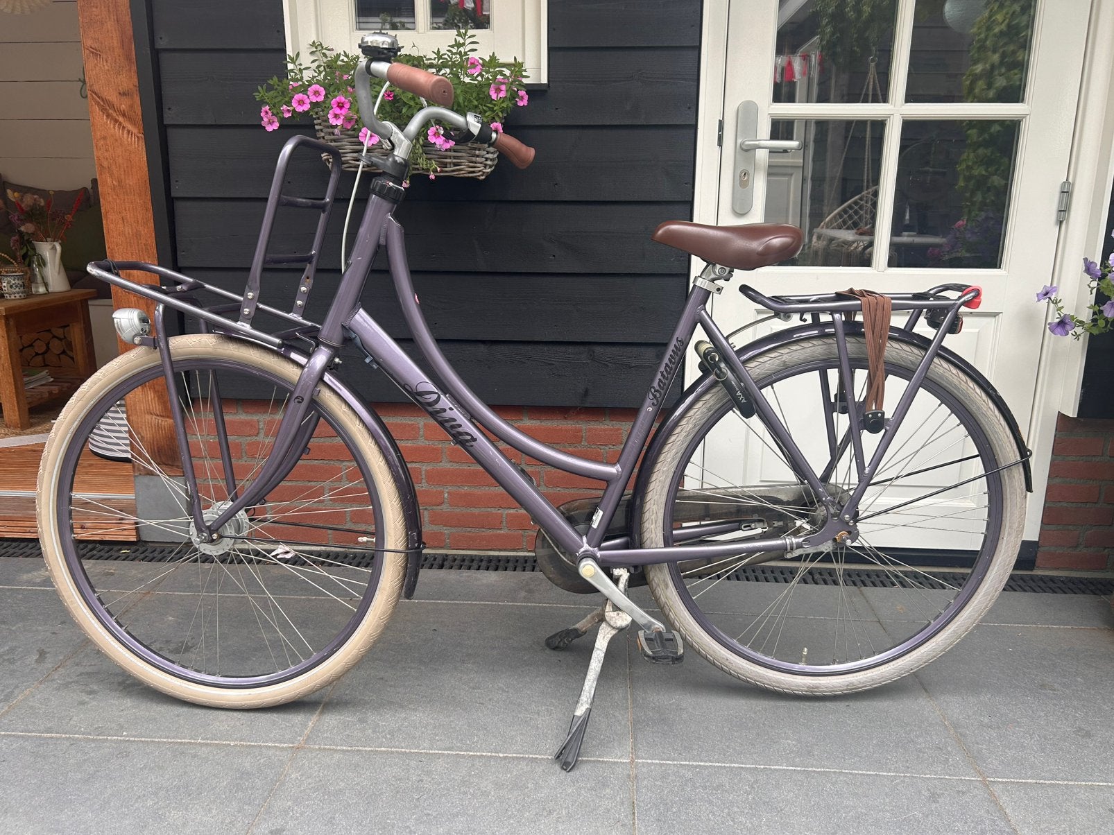 Meisjes fiets mt 56, Fietsen en Brommers, Fietsen | Dames | Omafietsen, Ophalen, Terugtraprem, Versnellingen, 53 tot 56 cm