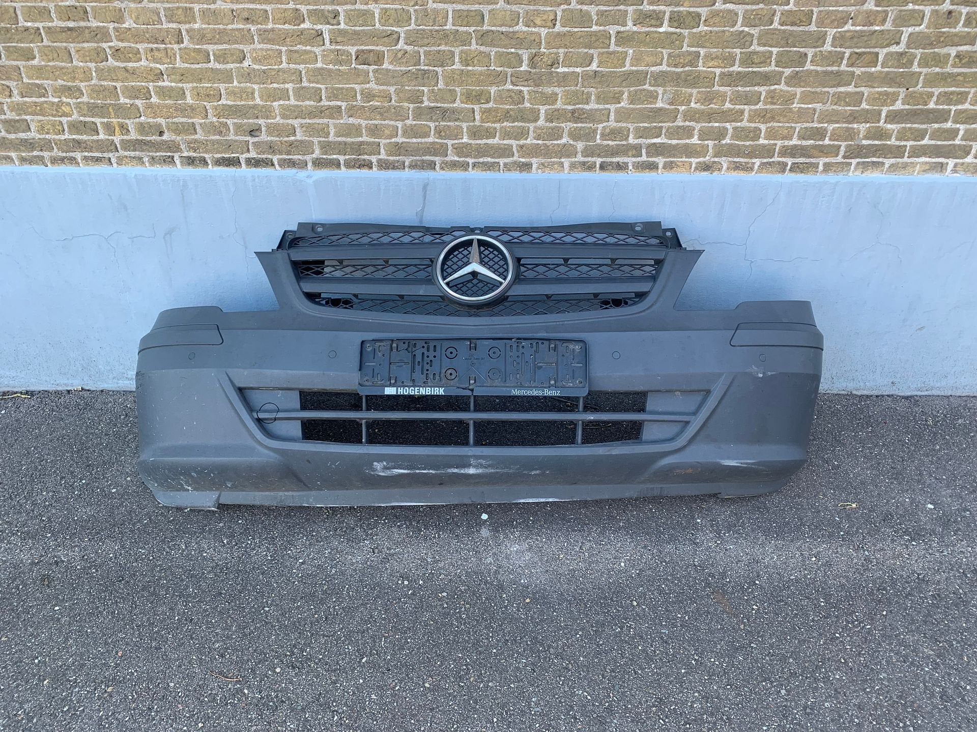 voorbumper mercedes vito 639 2010 - 2014 met PDC facelift, Gebruikt, -, Voor, Ophalen of Verzenden