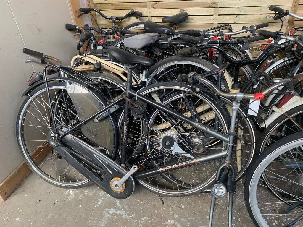 Partij fietsen Export/Handel /Onderdelen 25 stuks, 53 tot 56 cm, Ophalen, Gebruikt, Overige merken