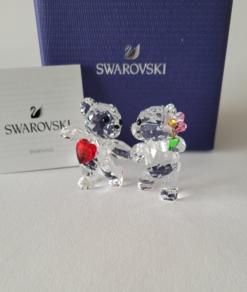 Swarovski Beer Kris Gelukkig Samen. Kristallijn Shop., Wattens, Nieuw, Figuurtje, Swarovski