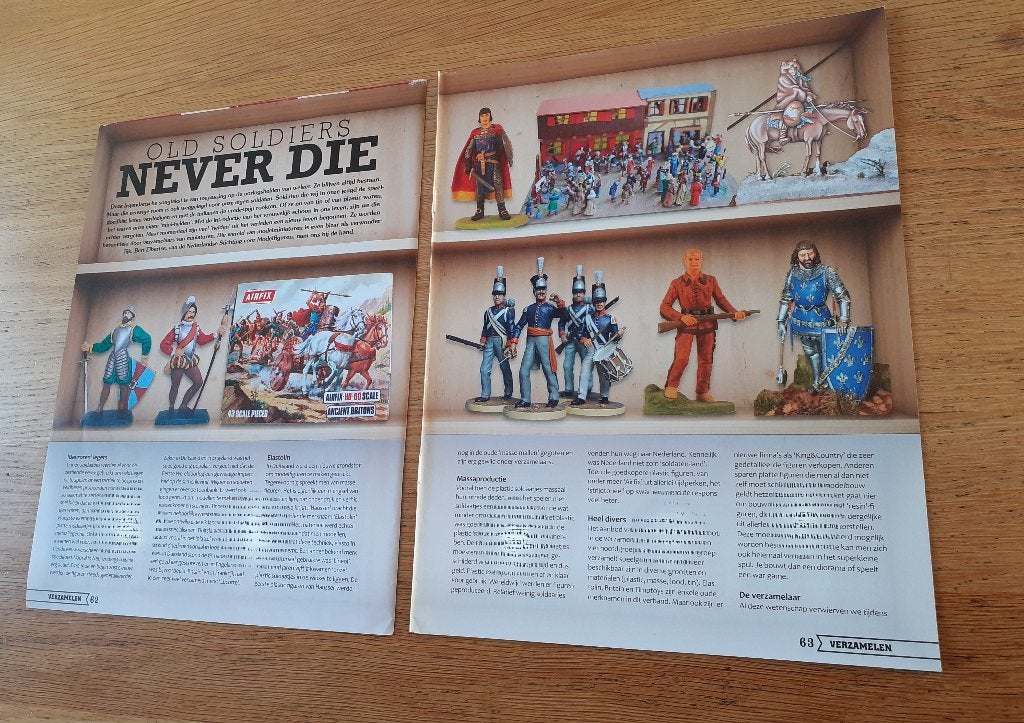 artikel tinnen soldaatjes plastic airfix, Verzamelen, Ophalen of Verzenden