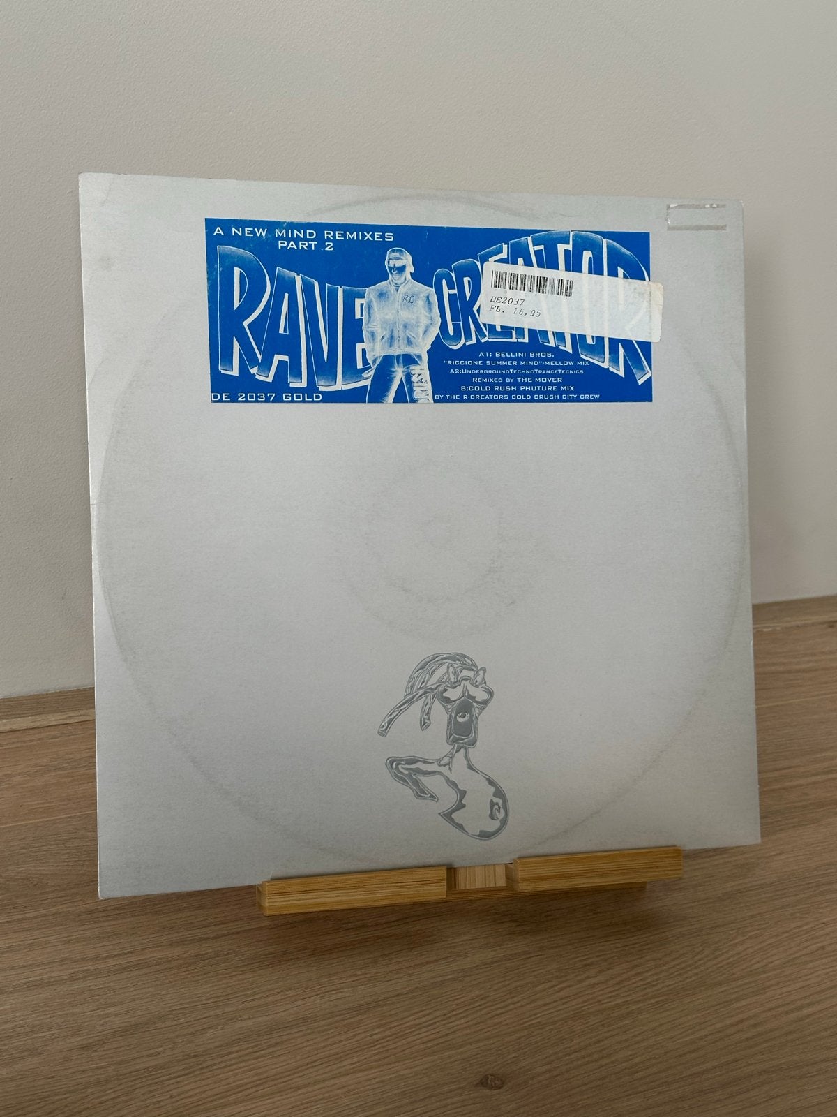 Rave Creator - A New Mind Remixes Part 2 (Vinyl), Gebruikt, Ophalen of Verzenden, Techno, EP