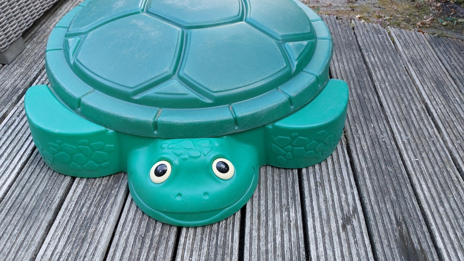 Little Tikes Schildpad Zandbak met Deksel, Ophalen