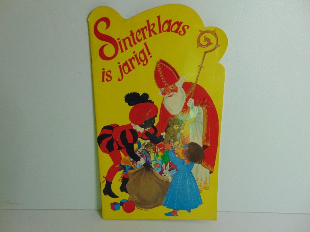 Sinterklaas is jarig Nans van Leeuwen 70s, Ophalen of Verzenden, Gebruikt