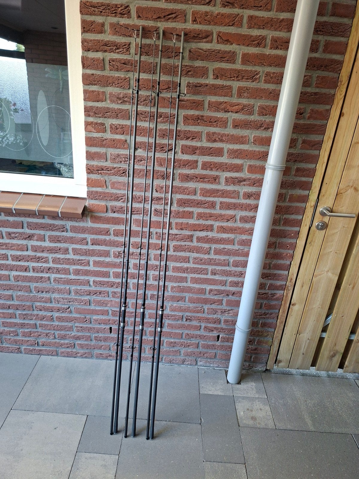 3 Zo goed als Nieuwe 12ft Shimano Velocity Karperhengels., Watersport en Boten, Hengelsport | Karpervissen, Ophalen, Zo goed als nieuw