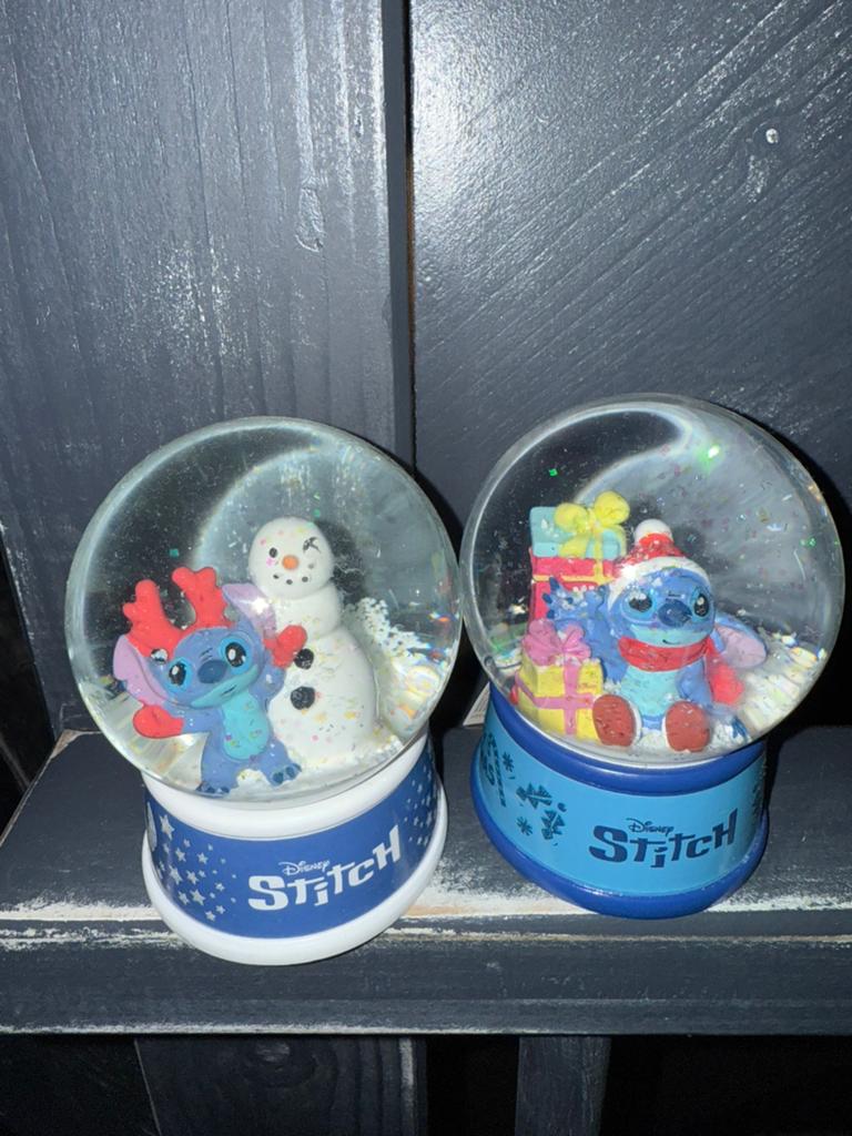 Sneeuwbollen Stitch, Verzamelen, Ophalen of Verzenden, Overige figuren, Zo goed als nieuw, Beeldje of Figuurtje
