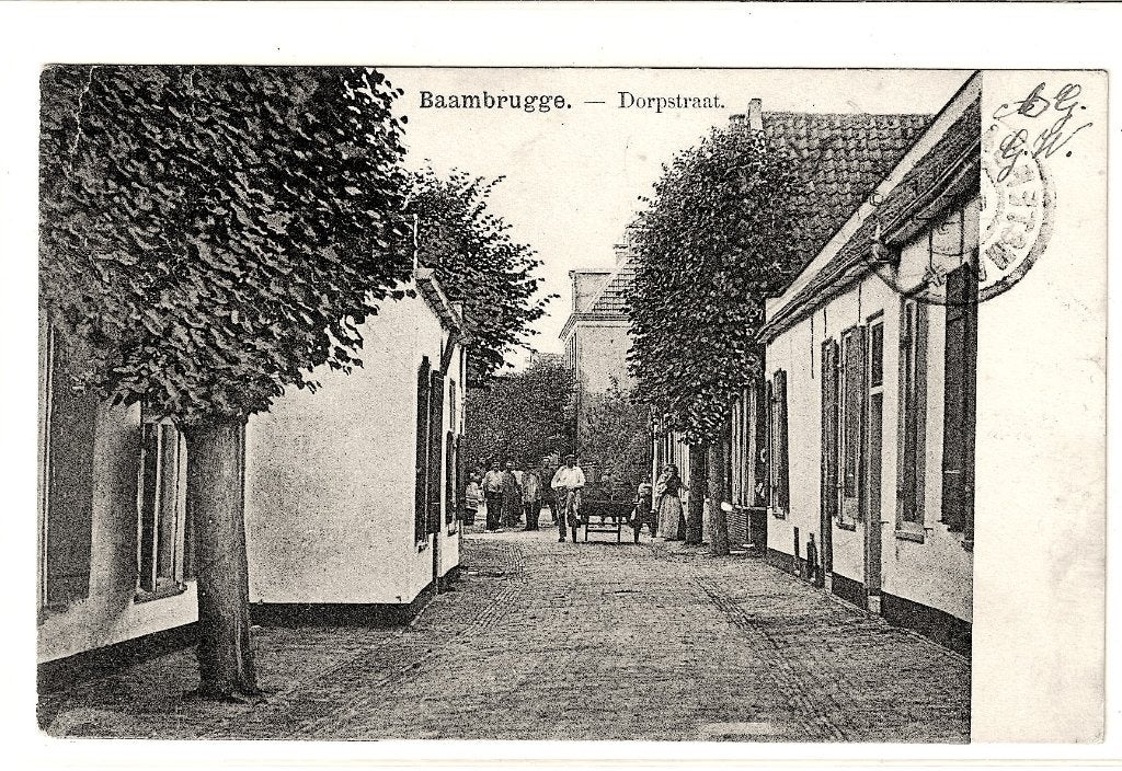 BAAMBRUGGE, Verzenden, Voor 1920, Gelopen, Zuid-Holland