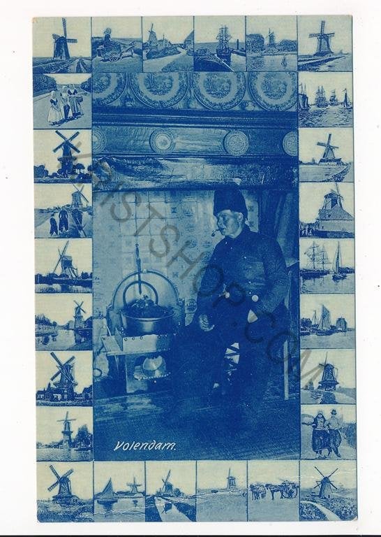 Volendam [KRST003-6232, Verzenden, Voor 1920, Ongelopen, Noord-Holland