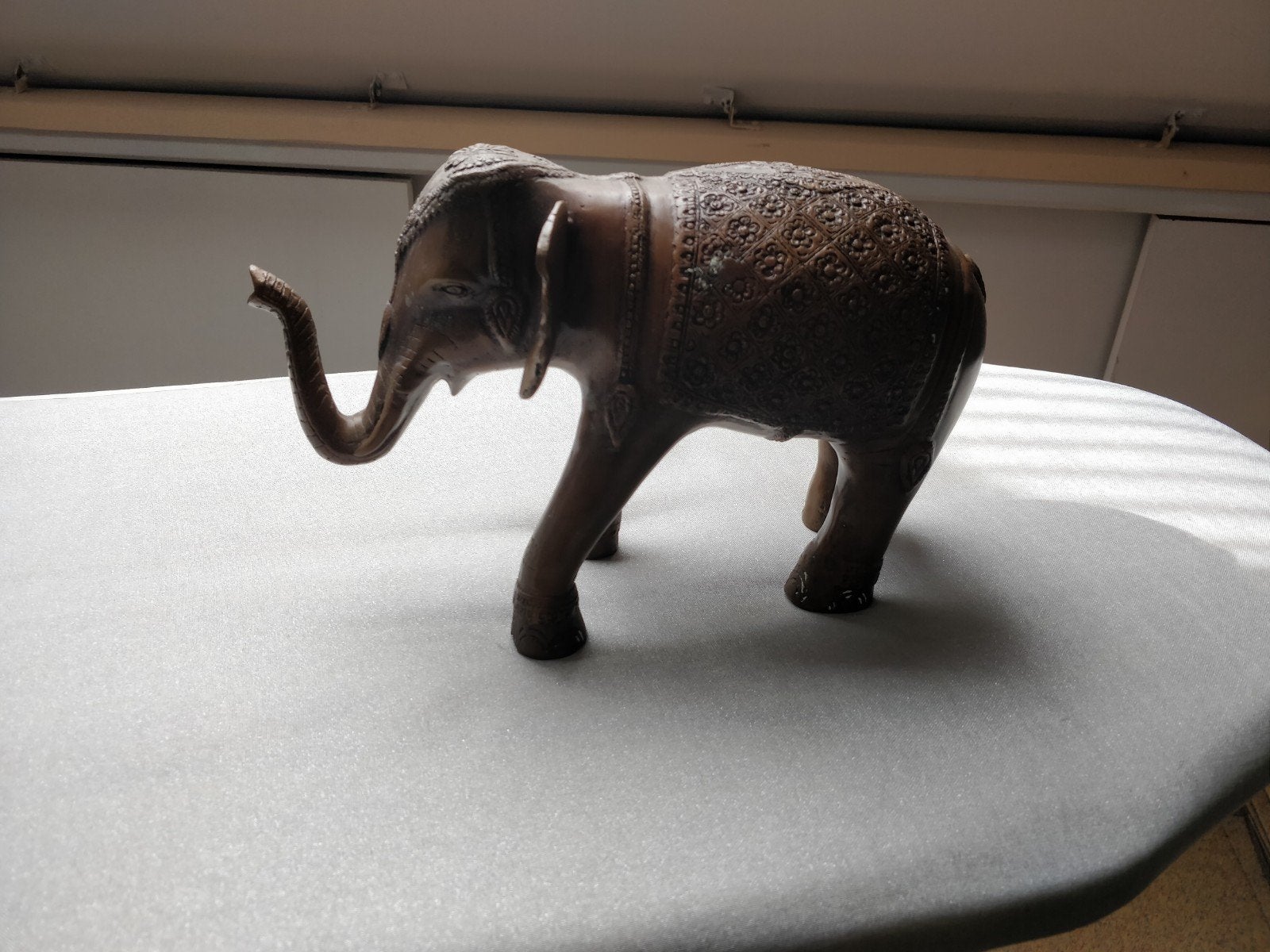 Mooie zware bronzen olifant uit India, Ophalen of Verzenden
