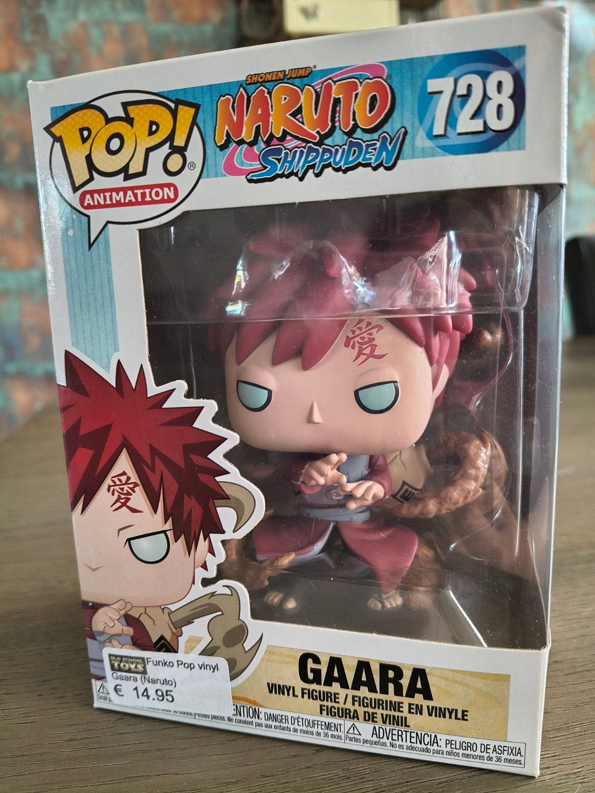 Funko Pop! Animation Naruto Shippuden Gaara #728, Ophalen of Verzenden, Nieuw