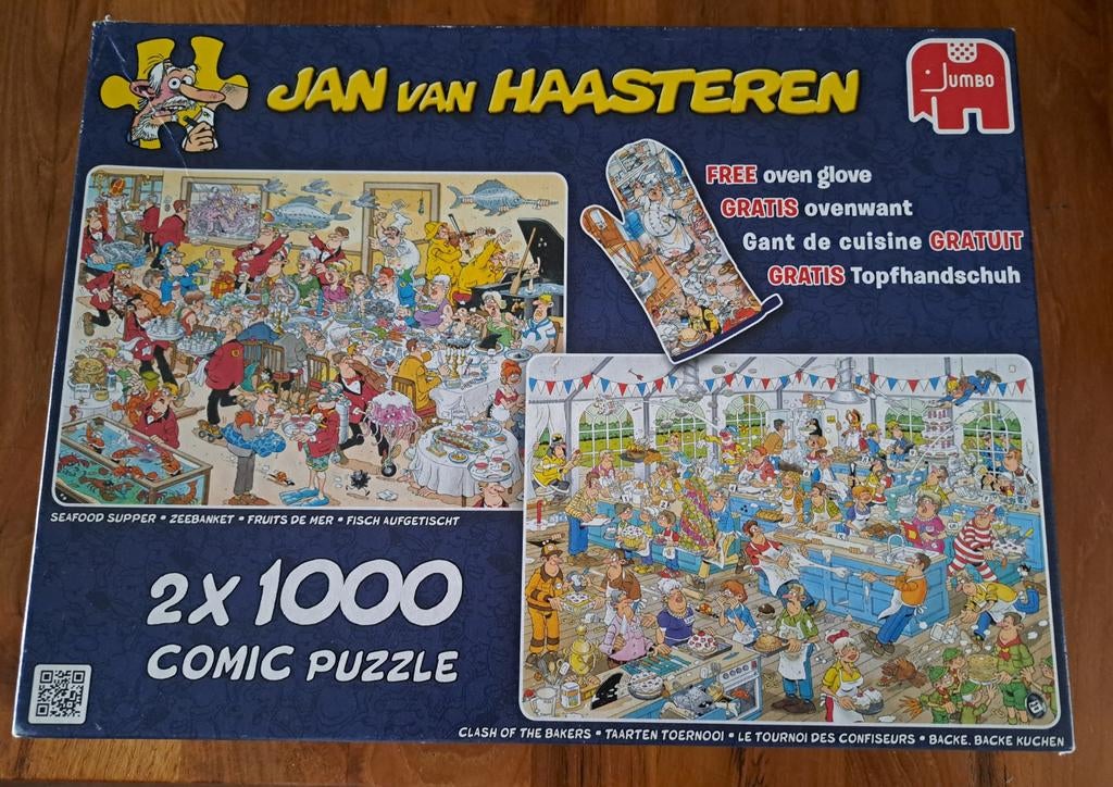 Puzzel JvH, Hobby en Vrije tijd, Ophalen, 500 t/m 1500 stukjes, Zo goed als nieuw