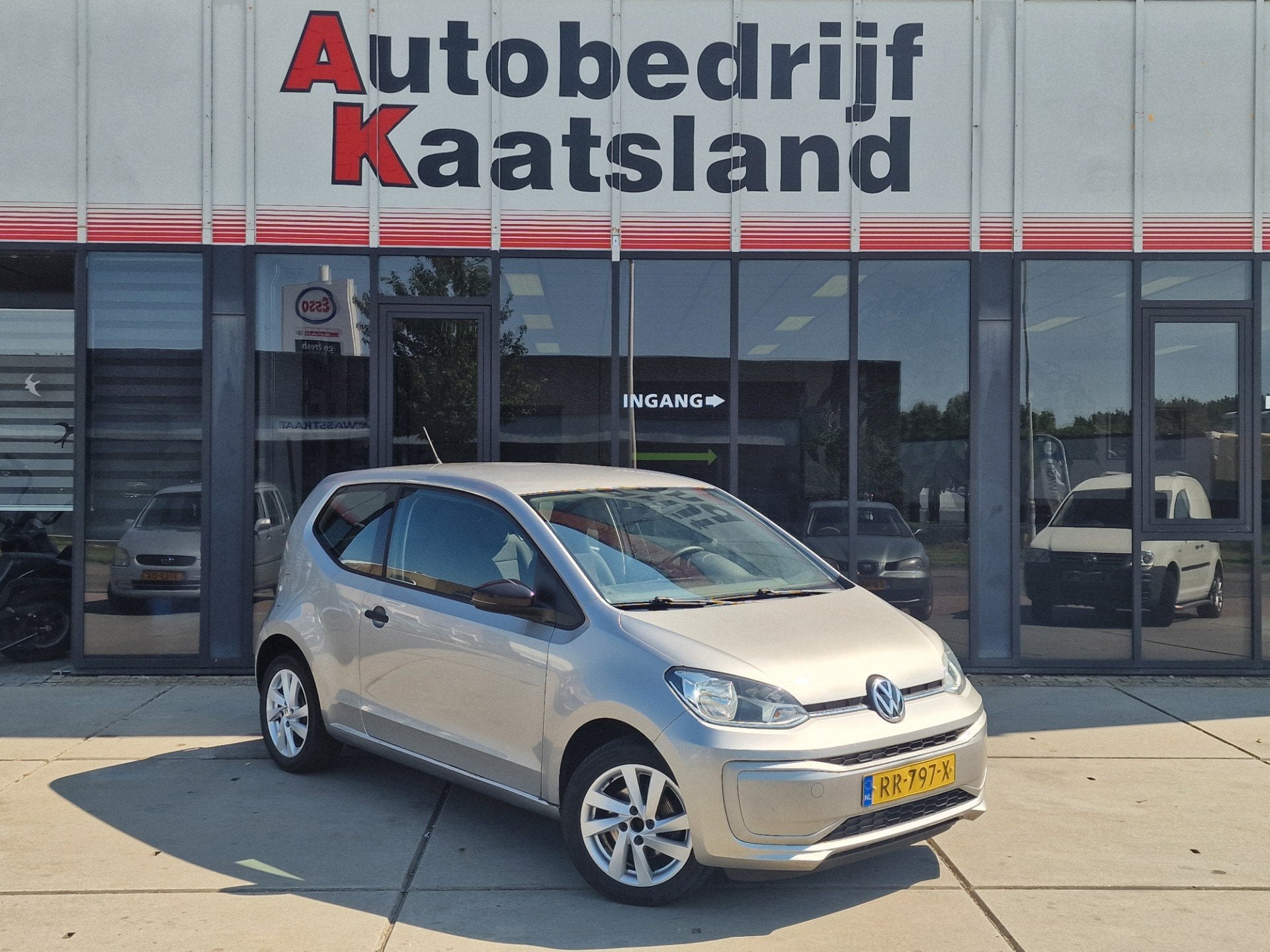 Volkswagen Up! 1.0 high up! BlueMotion - CNG - Stoelverwarmi, Auto's, Volkswagen, Voorwielaandrijving, Euro 5, Stof, CNG (Aardgas)