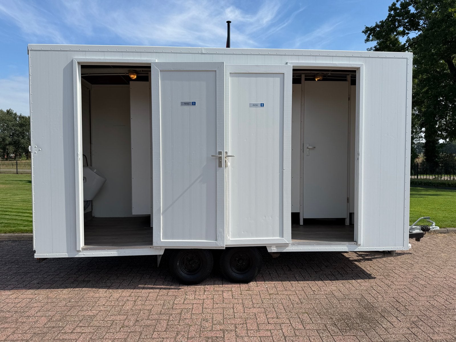 Toiletwagen 2-1-2 – direct beschikbaar!, Ophalen of Verzenden