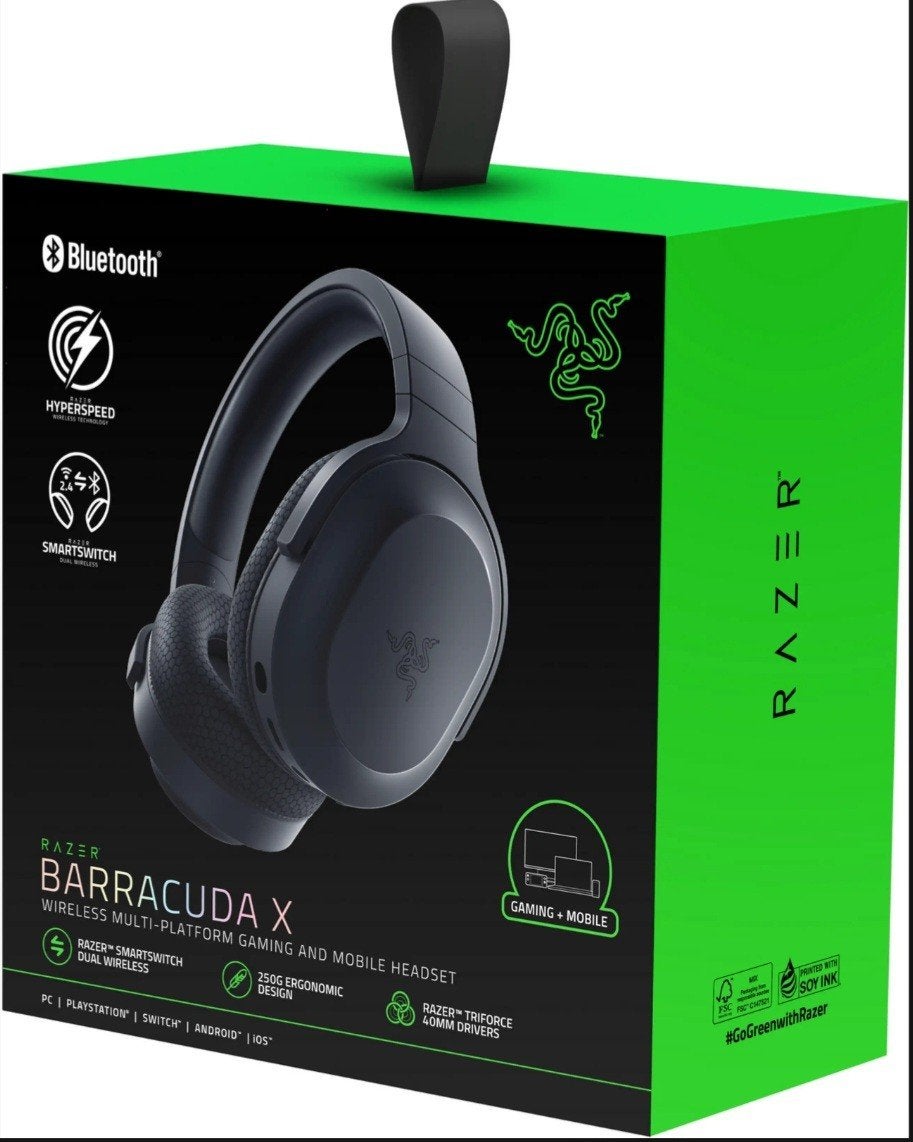 Razer Barracuda X Gaming Headset, Ophalen, Zo goed als nieuw, Razer, Over-ear