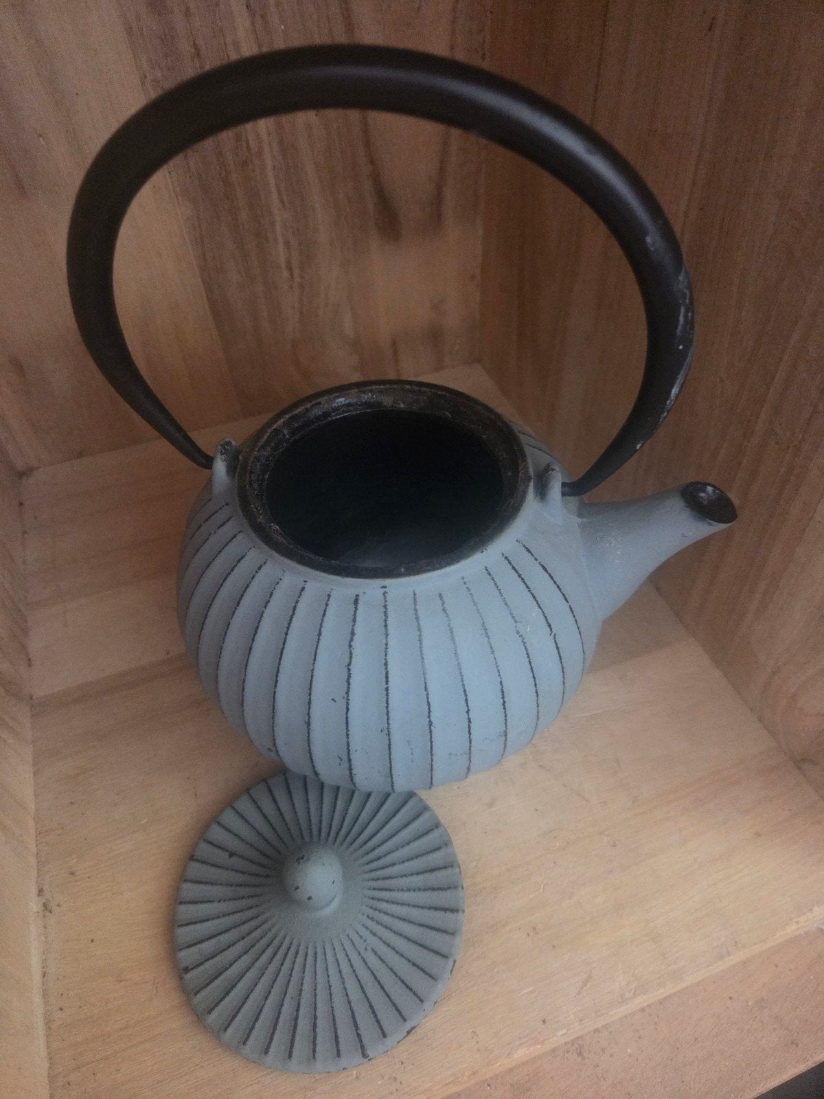 Cosy & Trendy Lantern Theepot 1,2L Gietijzer Grijs, Huis en Inrichting, Theepot/fluitketel, Nieuw, Ophalen of Verzenden, Metaal