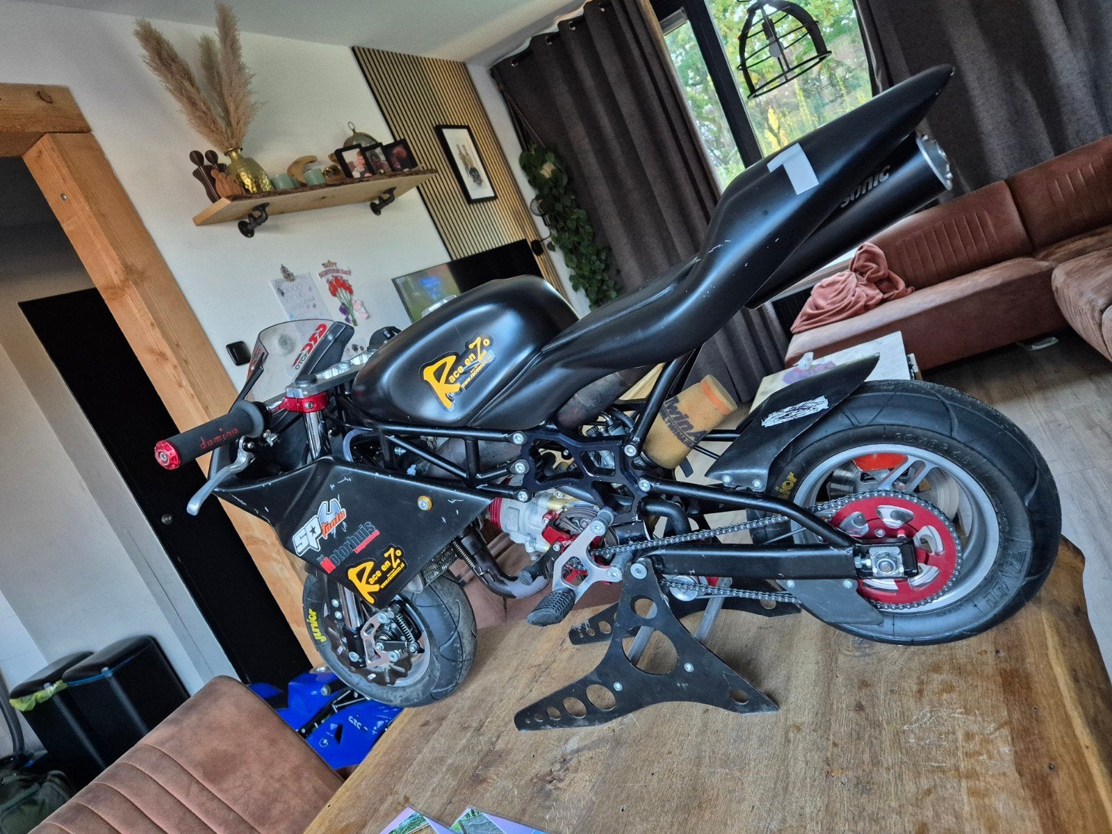 grc minibike 40 cc bzm goud, Ophalen of Verzenden, Schijfrem, 40 cc, Grc rrOnbekend