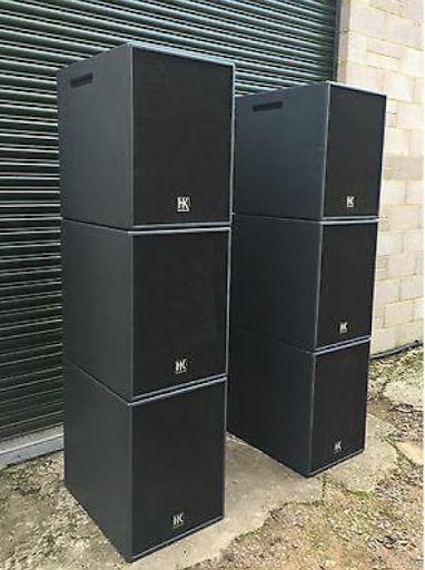 HK Projector PA Set - Krachtige Geluidsinstallatie, Ophalen, Gebruikt, Audio