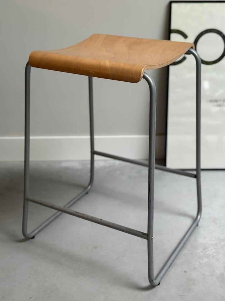 Vintage 1990’s IKEA Kristian kruk by Lilja Löwenheim, Ophalen, Gebruikt, 60 tot 90 cm, 1 kruk
