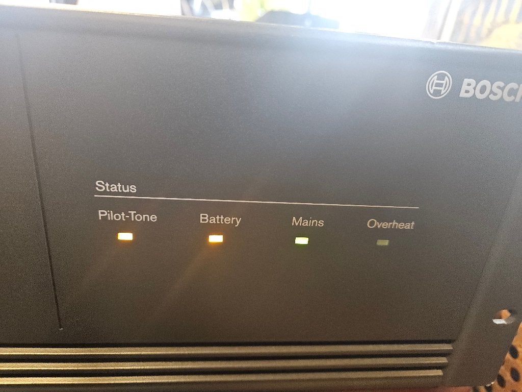 Bosch Plena eind versterker 480w LBB1938/20 ( 278 ), Zo goed als nieuw, Nb, Nb, Ophalen