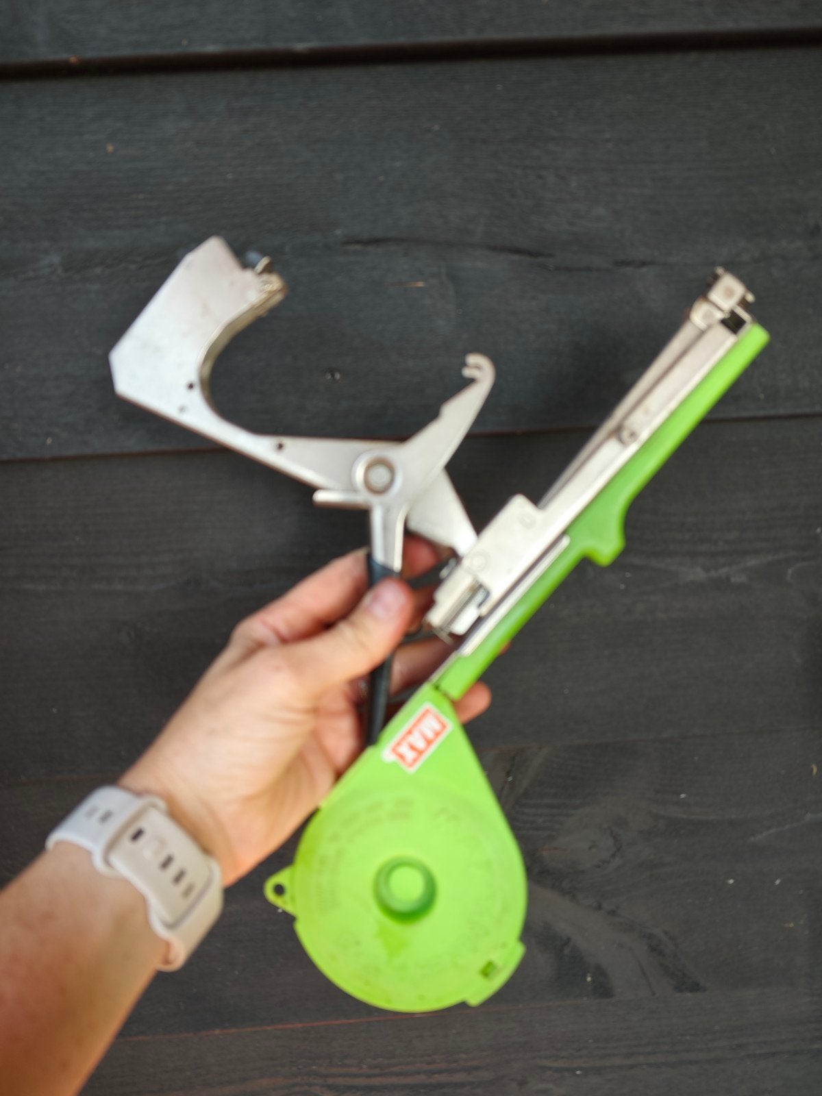 Max Tapener plantenbinder HTB - Handig voor de tuin!, Ophalen of Verzenden, Gebruikt, Overige soorten, Max Tapener