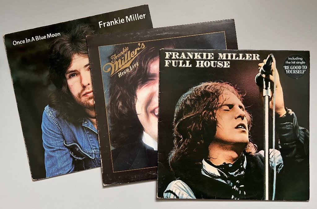FRANKIE MILLER - Blue moon, High life & Full house ( 3 LPs ), Originele persing, Ophalen of Verzenden, 12 inch, Poprock