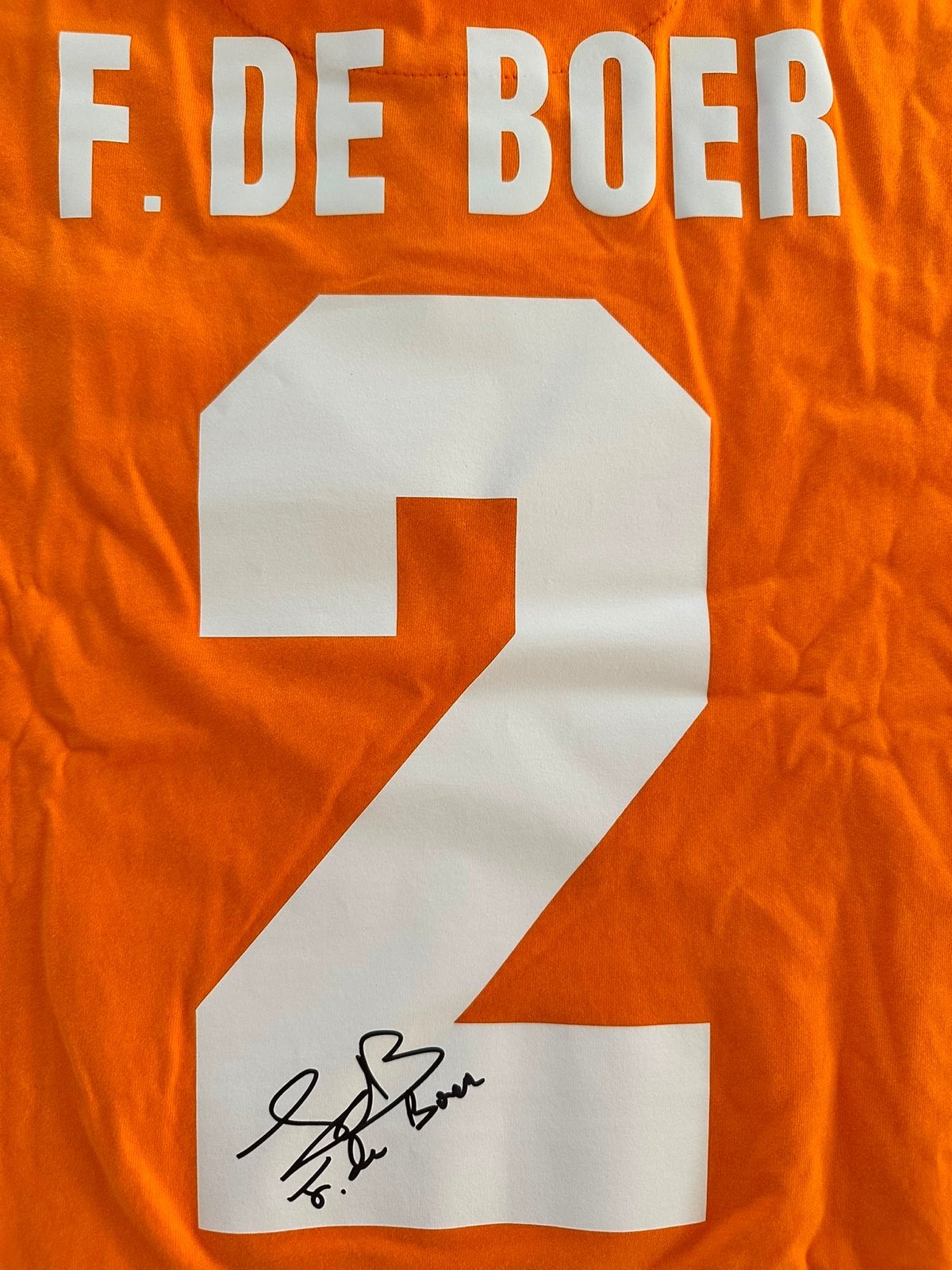 Gesigneerd Copa shirt Frank de Boer - Nieuw!, Ophalen of Verzenden, Nieuw, Shirt