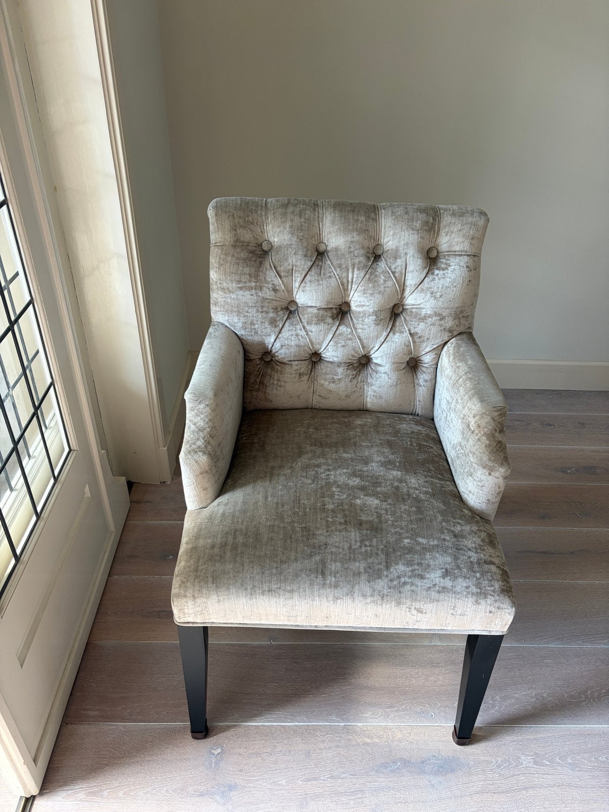 4 Keijser&Co eetkamerstoelen - Luxe en comfort, Ophalen, Overige kleuren, Vier, Stof