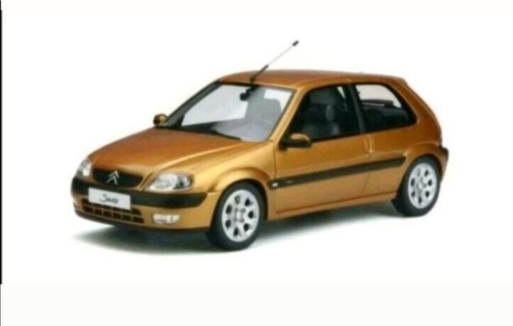 1:18 Citroën Saxo VTS uit 2000 Ottomobile, Hobby en Vrije tijd, Modelauto's | 1:18, Ophalen of Verzenden, Nieuw, Auto, OttOMobile