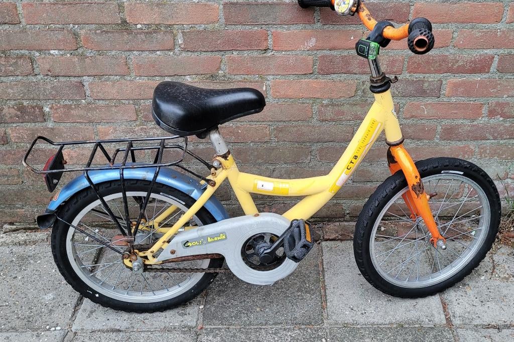 Kinderfiets te koop, 16 inch, Ophalen, Gebruikt, 16 tot 20 inch