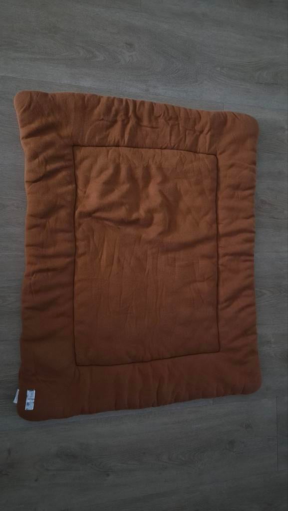 Meyco boxkleed roest / bruin, Kinderen en Baby's, Boxen, Ophalen of Verzenden, Zo goed als nieuw, Boxkleed