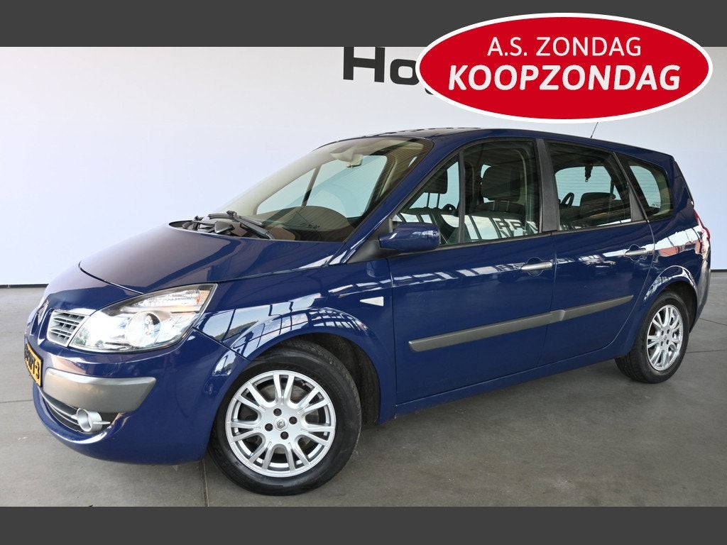 Renault Grand Scénic 1.6-16V Sélection Business Clima Crui, Auto's, Renault, Stof, Gebruikt, Beige, 4 cilinders
