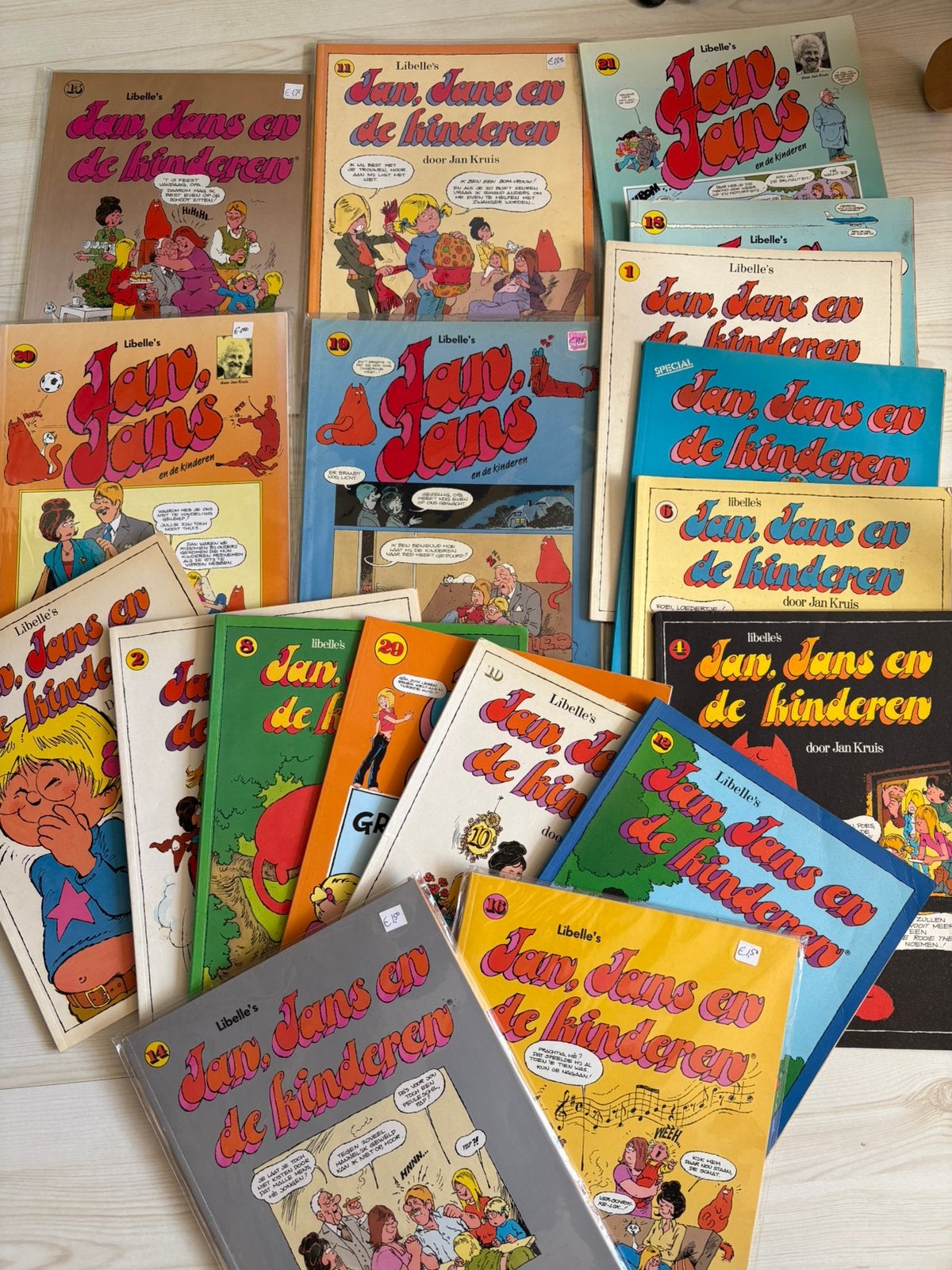 Jan Jans en de kinderen strips, Meerdere comics, Ophalen of Verzenden, Gelezen, Europa
