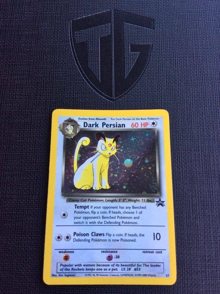 Holo Persian - Wizards Black Star Promo, Hobby en Vrije tijd, Verzamelkaartspellen | Pokémon, Ophalen of Verzenden, Gebruikt, Losse kaart