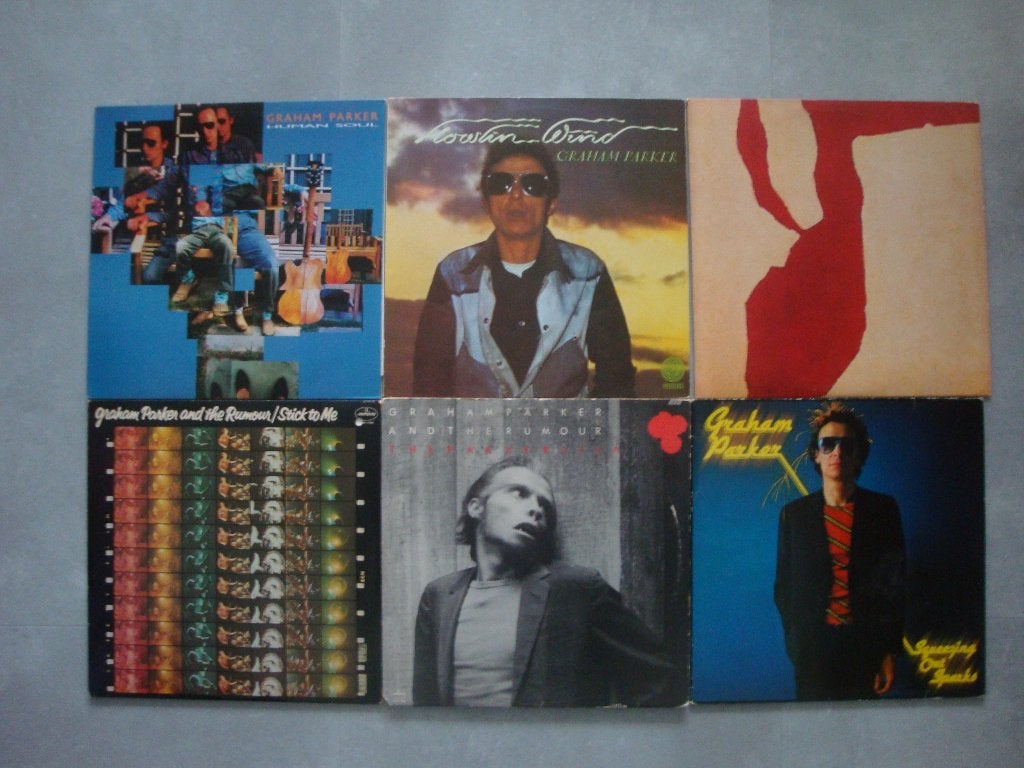 Graham Parker & The Rumour - 6 lp's, LP, Gebruikt, Ophalen of Verzenden, Classic Rock