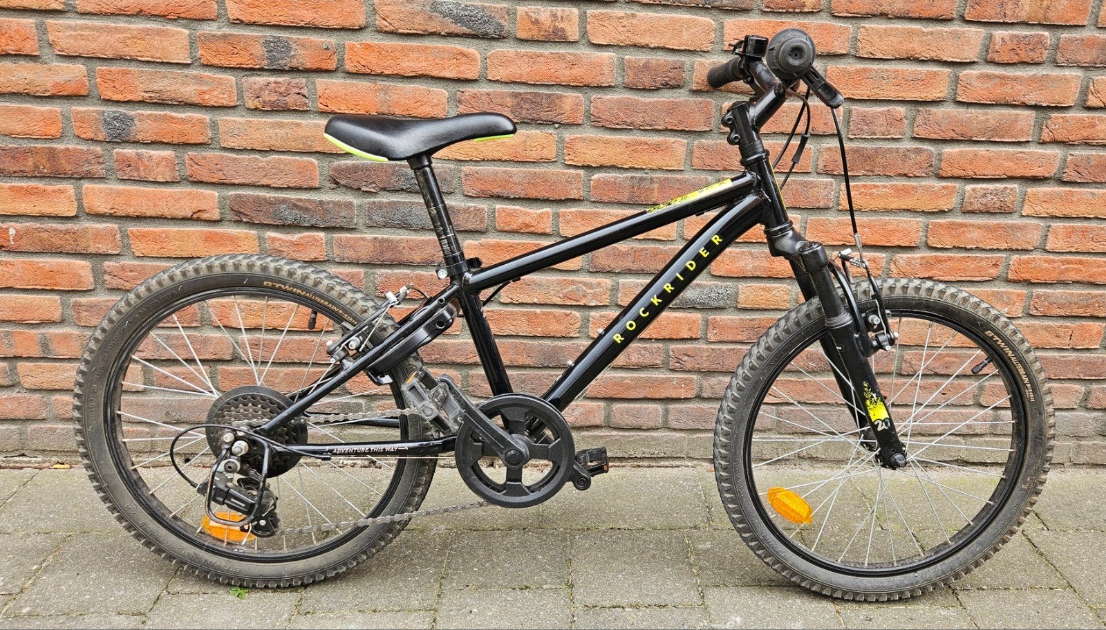 Mountainbike - Rockrider 20 inch, Ophalen, Versnellingen, Zo goed als nieuw, Rockrider